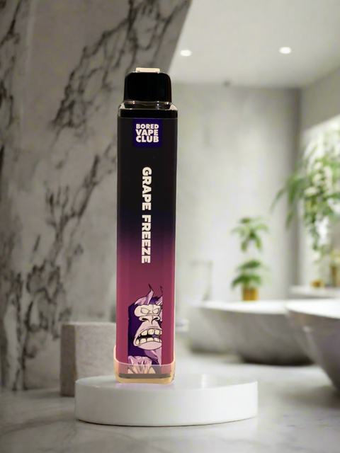 Bored Vape Club Ape Bar – Grape Freeze Flavour | Rechargeable 3500 Puff Vape