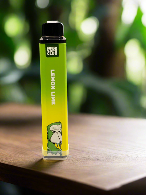 Bored Vape Club Ape Bar – Lemon Lime Flavor | Rechargeable 3500 Puff Vape