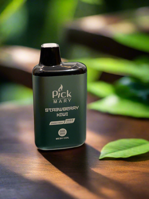 Pick Mary – Strawberry Kiwi Flavour | Rechargeable 5000 Puff Vape