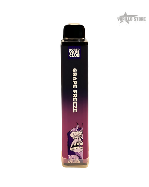 Bored Vape Club Ape Bar – Grape Freeze Flavour | Rechargeable 3500 Puff Vape