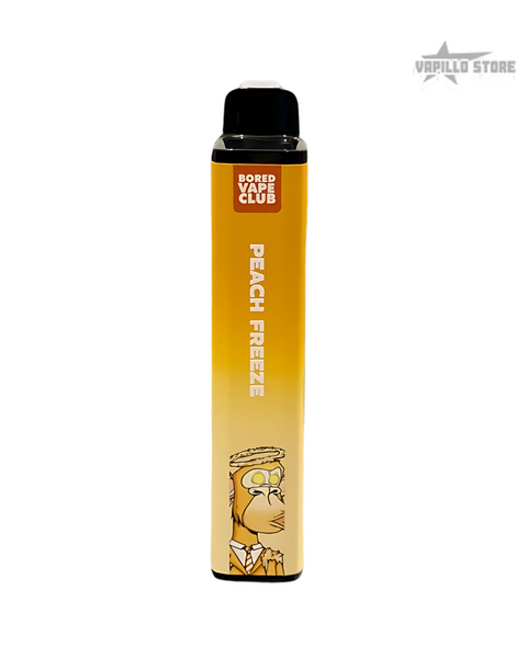 Bored Vape Club Ape Bar – Peach Freeze Flavor | Rechargeable 3500 Puff Vape