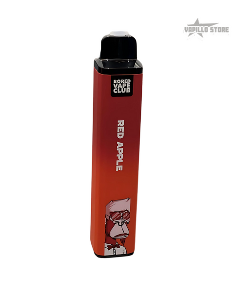 Bored Vape Club Ape Bar – Red Apple Flavour | Rechargeable 3500 Puff Vape
